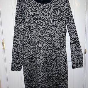 Never worn!! White House Black Market Sparkle knit sweater dress size XL